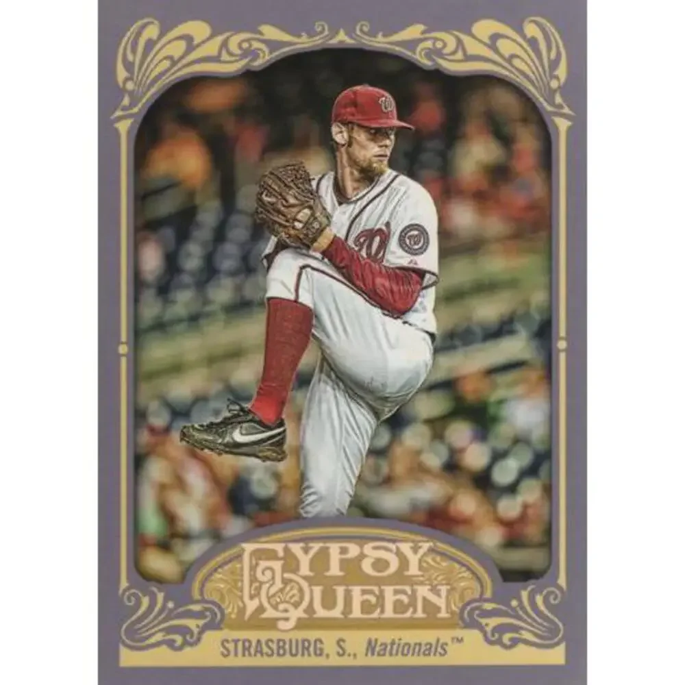2012 Topps Gypsy Queen Stephen Strasburg # 184a Washington Nationals